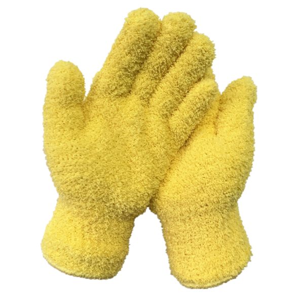Half Velvet Comfortable Fine Fiber Dust Gloves - Image 9