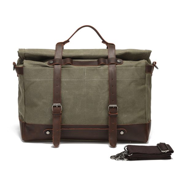 Canvas Shoulder Bag Casual Unisex Crossbody Bag - Image 6