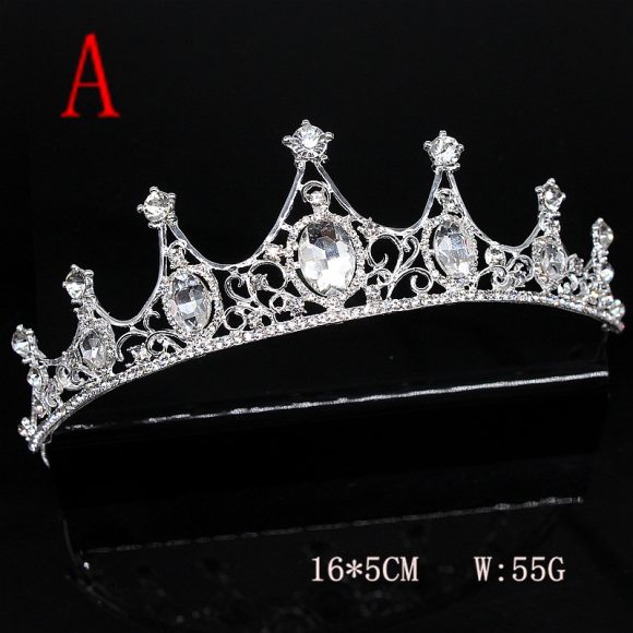 Super Glitter Pearl Rhinestone Headband Headdress - Image 6