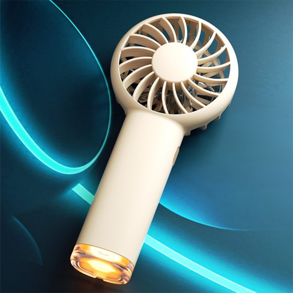 Little Hornet Handheld Mini Electric Fan Portable Charging With Small Lamp - Image 4