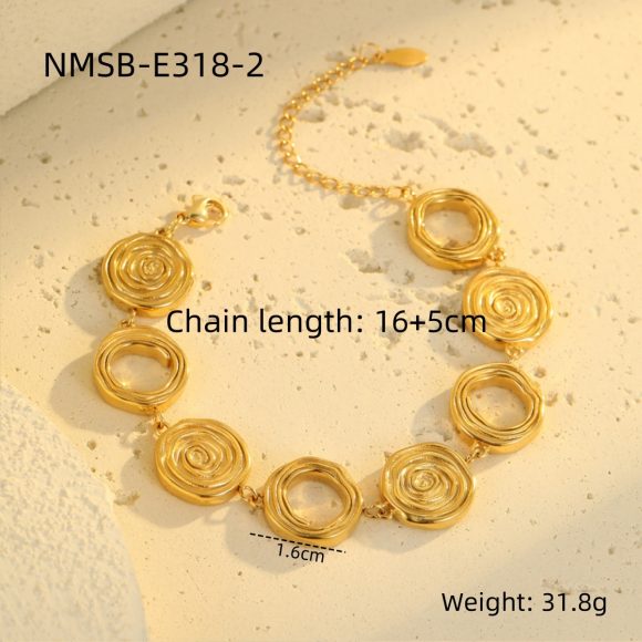 Fashion Necklace Bracelet & Necklace Suit - Image 6