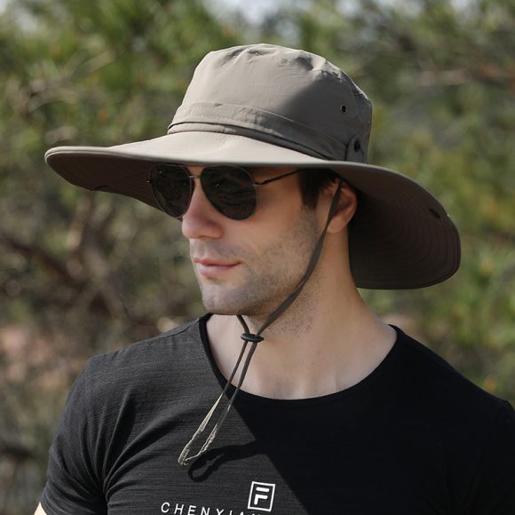 Men's Waterproof Quick Drying Fisherman Hat Hiking - Image 4