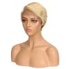Europe And The United States 613 Rebecca Short Real Hair Headgear - Image 6