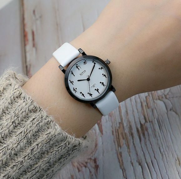 Mori Personality Scale Quartz Watch Fashion Small Kit Men And Women - Image 2