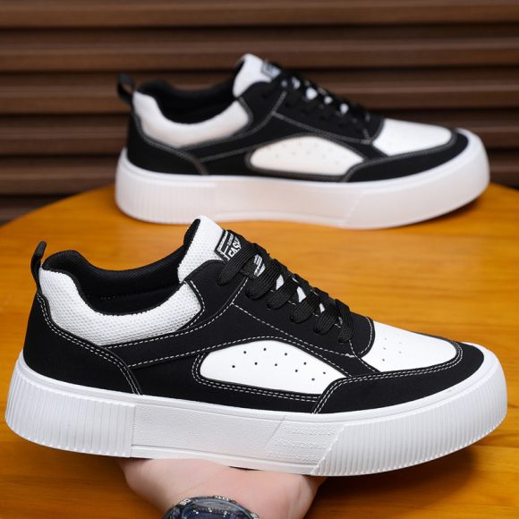 Sneakers Men's Low-top Platform Platform Casual High Street All-match Trendy Shoes - Image 2