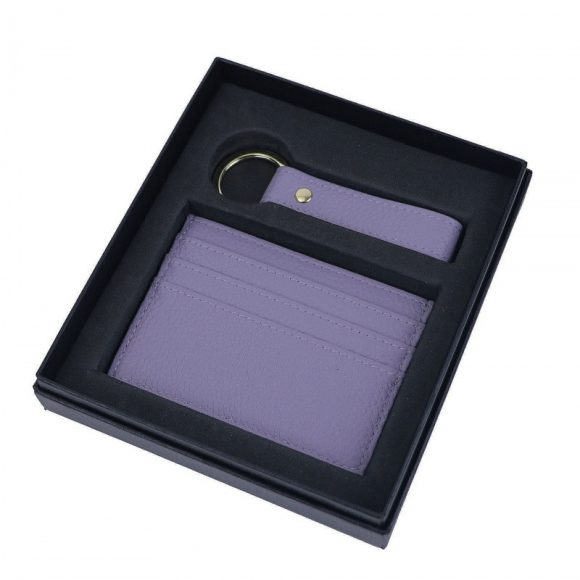 Genuine Leather Creative Leather Keychain Certificate Card Holder - Image 7
