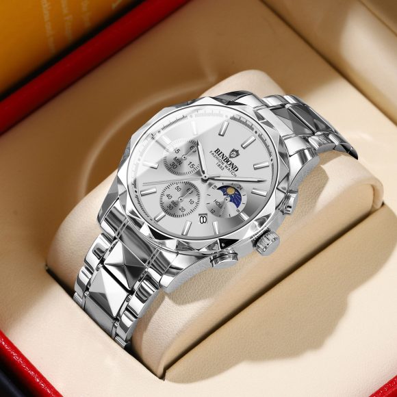Multifunctional Butterfly Clasp Men's Watch - Image 8