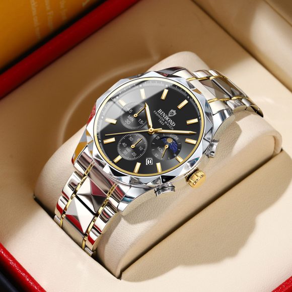 Multifunctional Butterfly Clasp Men's Watch - Image 10