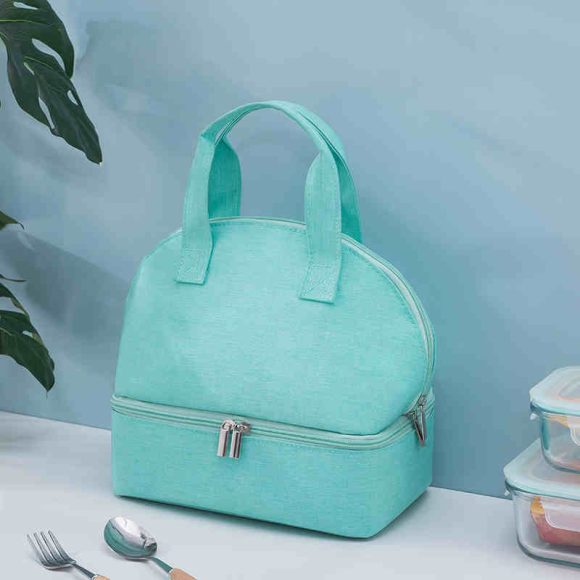 Lunch Box Women's Fashion Portable Lunch Bag - Image 7