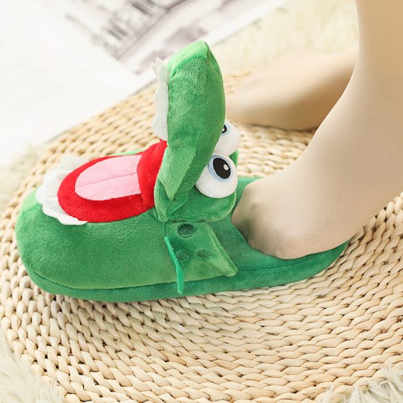 Animal Slippers Dancing Spoof Dinosaur Cotton Shoes Sand Carving - Image 4
