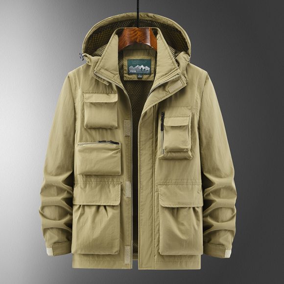 Outdoor Shell Jacket Overalls Jacket - Image 3
