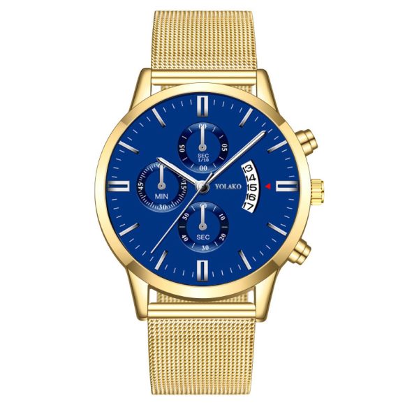 Fashion Calendar Six-pin Three-eye Men's Watch - Image 7