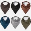 Triangle Shawl Women's Pure Color Comfort All-match High Elastic - Image 5