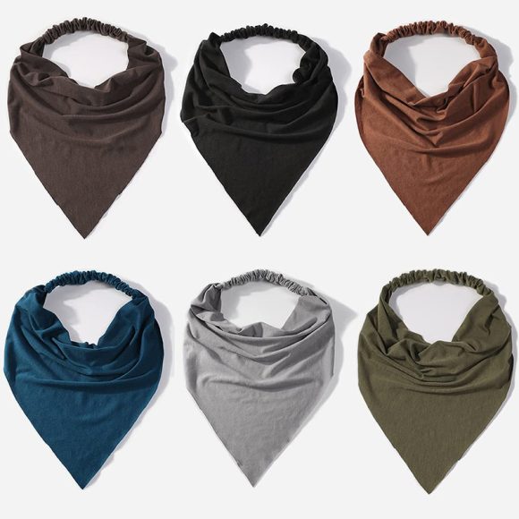 Triangle Shawl Women's Pure Color Comfort All-match High Elastic - Image 5