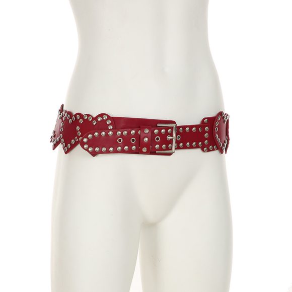 European And American Retro Fashion Elastic Elastic Waist Tight Decoration - Image 3