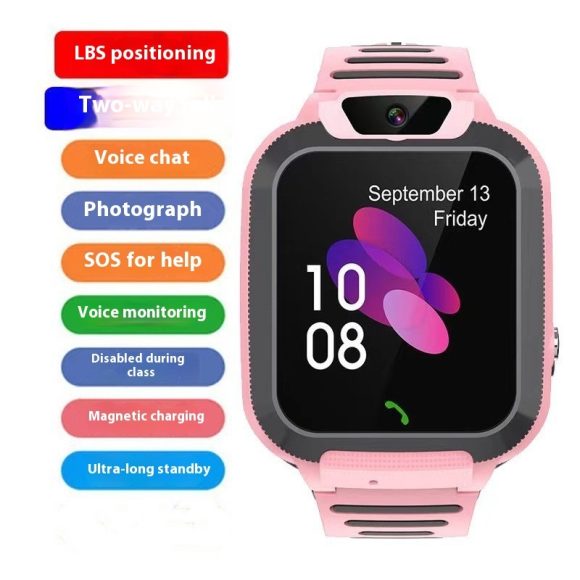 Smart Magnetic Charging Positioning Call Student Help Smart Watch - Image 6