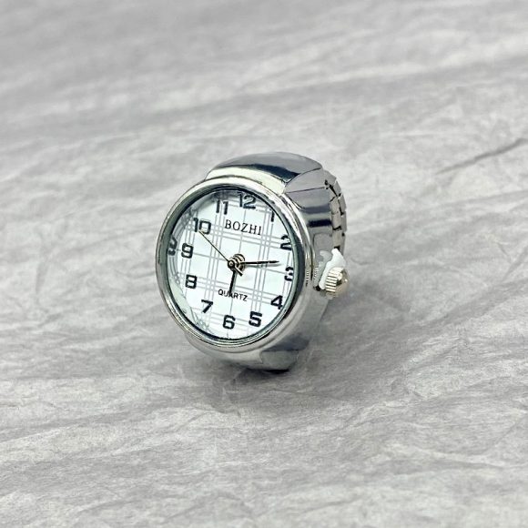 Ring Watch Simple Gold And Silver Shell All-Match Ring Watch - Image 10