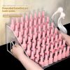 Multi-layer Plastic Transparent Acrylic Nail Polish Display Rack
