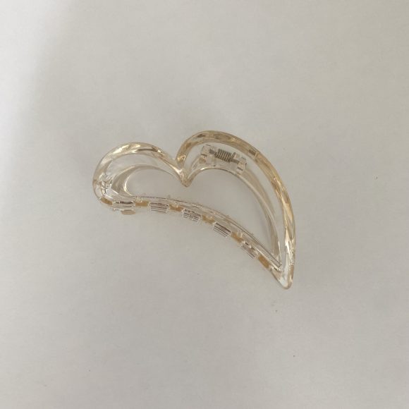 Plastic Love Frosted Texture Acrylic Hair Jaw Clip - Image 5