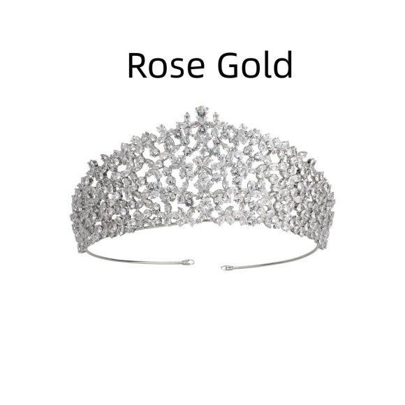 Jane Eyre Jewelry High-end Zircon Crown - Image 2