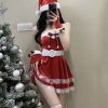 Christmas Women's Dress Stage Anchor Costume - Image 5