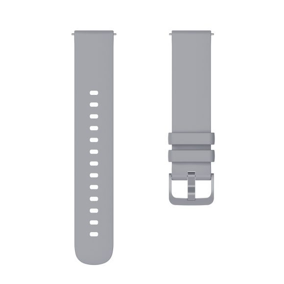 Flat Same Color Buckle Universal Silicone Strap - Image 2
