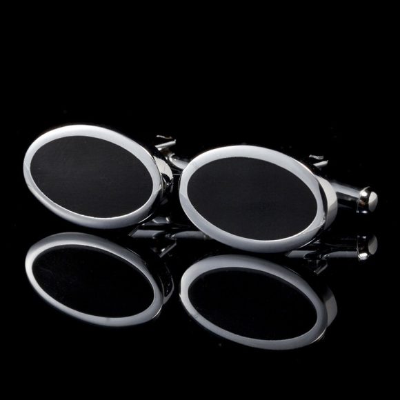 Square Men's Cufflinks Spot Simple French Cuff Buttons - Image 8