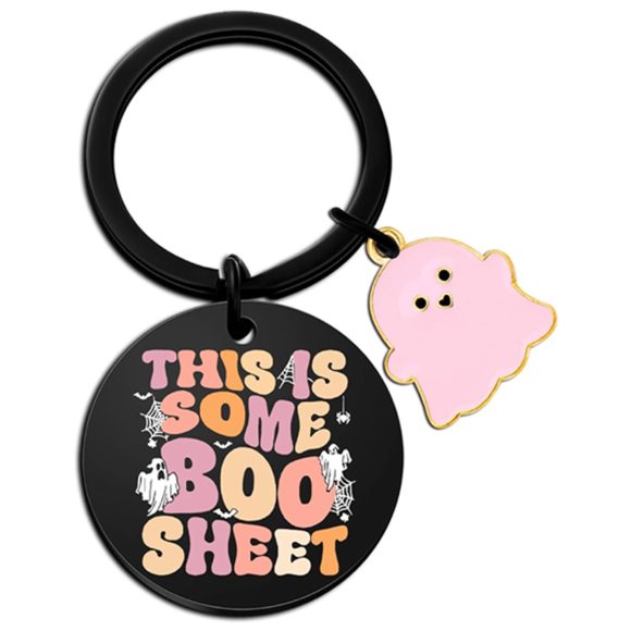Stainless Steel Pendant Key Ring - Image 7
