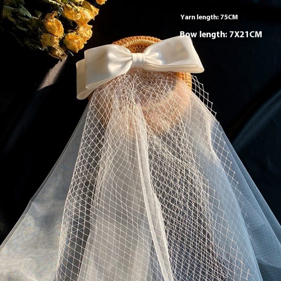 Bow Veil Super Fairy Wedding Trip Shoot - Image 3