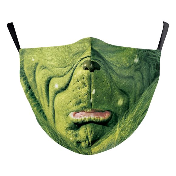 Digital Printing Ghost Face Wansheng Clown Funny Double-layer Dust Mask - Image 9