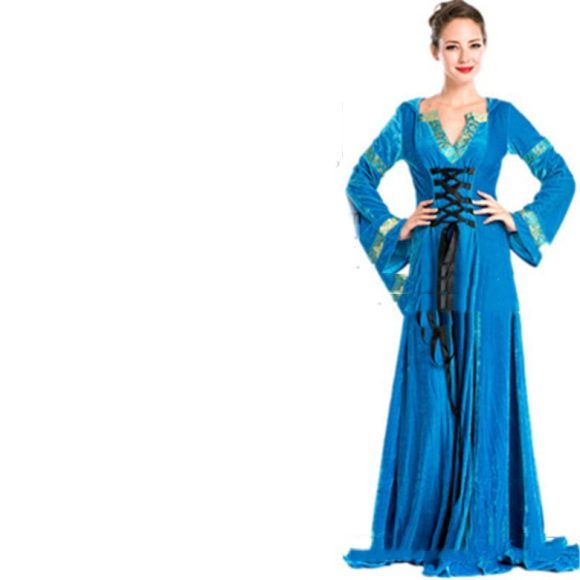 Halloween COS Ball Queen Dress Evening Gown - Image 2
