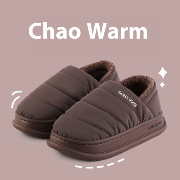 Men's Winter New Waterproof Interior Home Cotton Slippers - Image 6