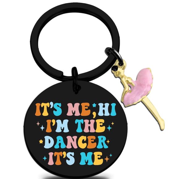 Stainless Steel Pendant Key Ring - Image 5