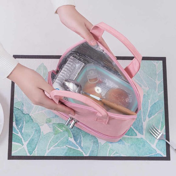 Lunch Box Women's Fashion Portable Lunch Bag - Image 6
