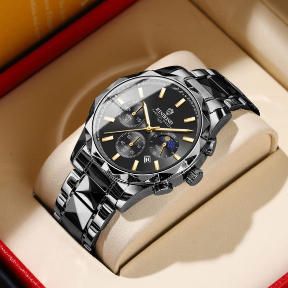 Multifunctional Butterfly Clasp Men's Watch - Image 6
