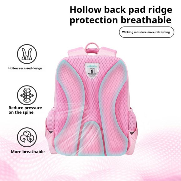 Girls And Boys Children's Schoolbag For Grade 1-3 Large Capacity - Image 5