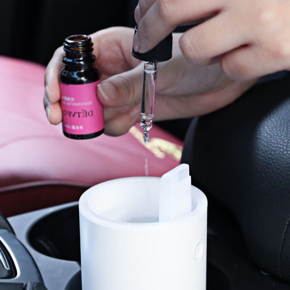 Dropshipping Car Diffuser Aroma Ultrasonic Water Mist Humidifier Lighting Oils Diffuser Car Aroma Diffuer Humidifier - Image 5