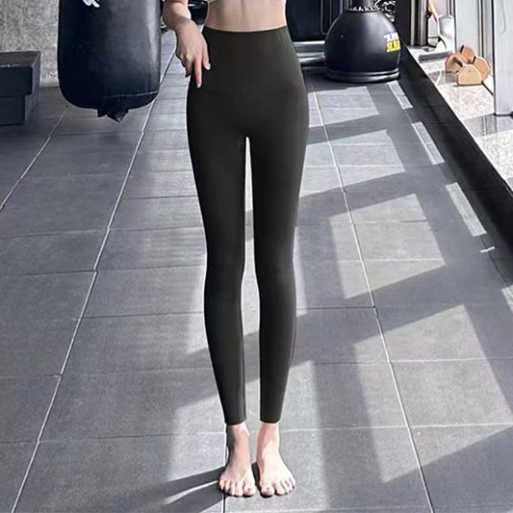 Fleece Thickened Leggings Winter -20 To 5 Shark Pants For Women High Waist Tight Skinny Tummy Control Buttocks Slimming Yoga Pants - Image 6