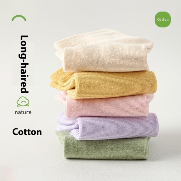 Women's Pure Cotton Spring And Summer Seamless Socks Deodorant Sweat Absorbing Socks - Image 2