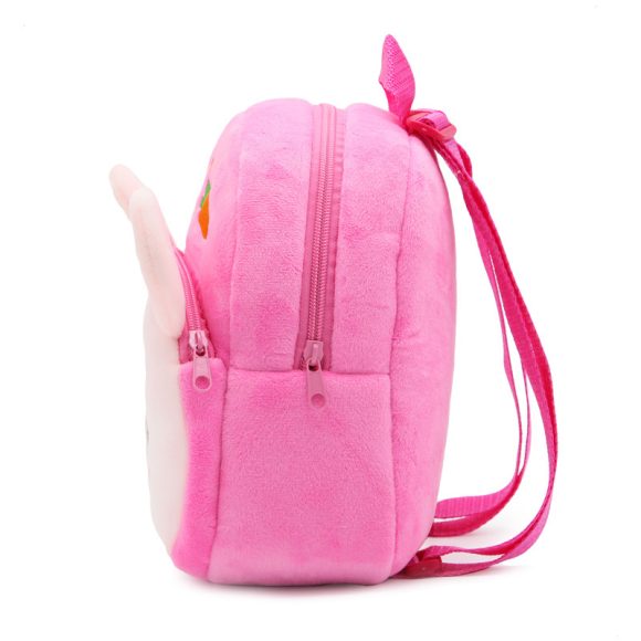 Cute Cartoon Animal Radish Rabbit Plush Backpack - Image 4
