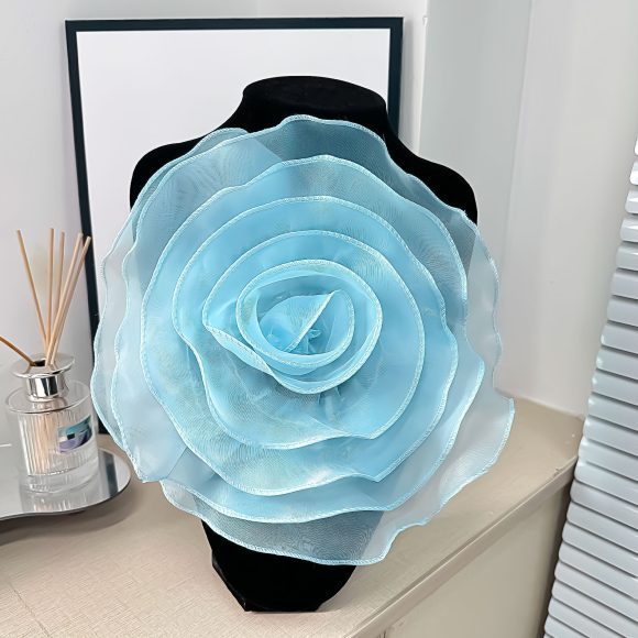 Simple Three-dimensional Flower Decoration Dress Removable Corsage - Image 6