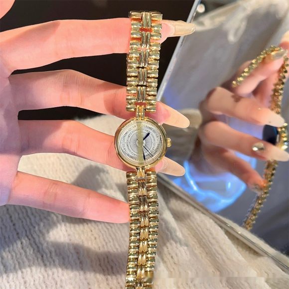 Women's Mid-ancient Light Luxury And Simplicity Advanced Gold Chain Watch - Image 8