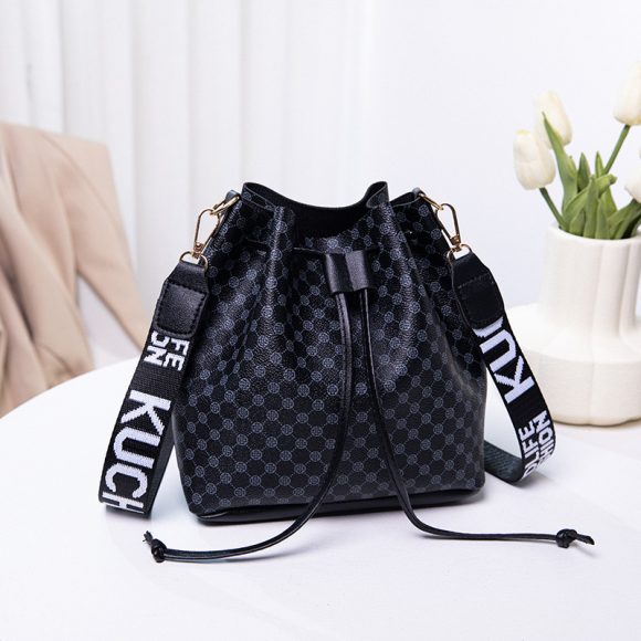 Printed Bucket Bag Female Fashion Ladies Large-capacity Crossbody Bag - Image 9