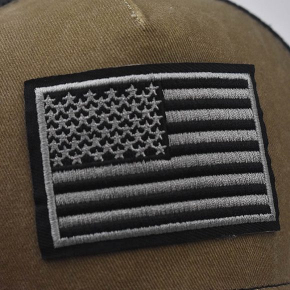 Men's Washed Distressed Breathable Embroidered Hat - Image 2