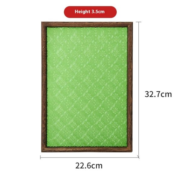 Home Fashion Personality Retro Green Begonia Tray - Image 10