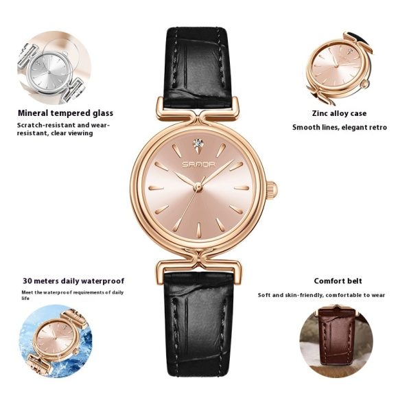 Women's Retro Mesh Strap Watch Outdoor All-matching - Image 10