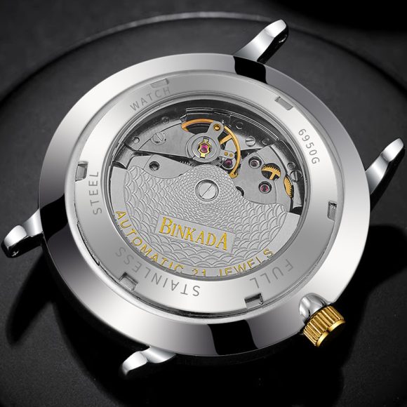 Full-automatic Watrproof Watch Live Hot Men's Watch Multi-function Mechanical Watch - Image 2
