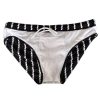 Low Rise Tight Vertical Stripes Beach Training Competition Swimsuit - Image 3