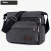 Men's Shoulder Bag Retro Leisure Crossbody Bag Outdoor Sports Canvas Bag - Image 3