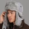 Men And Women Rabbit Fur Hat Couple Fur Skiing - Image 10